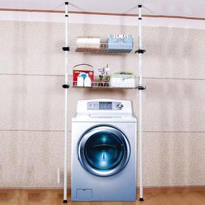 [ME86M5PP_52CR]철망수납행거 파이프조립행거 세탁기행거