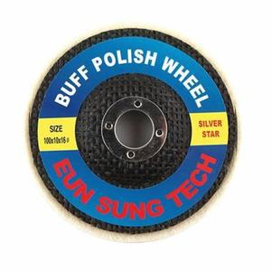 [ME7J7Q4P_52CE]휠 그라인더 장착 금속 광택 작업  4lnch