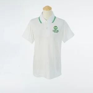 교복몰 그린 두줄 카라라인 화이트 생활복 (경화여고