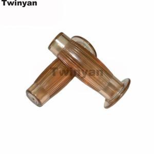 범용 바이크 오토바이 그립 레트로  엔틱 고무 핸들 바 핸드 할리 트루임프 혼다 호환 CG125 카페 커스텀용