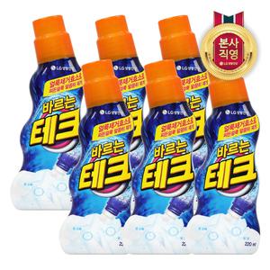 바르는 테크 얼룩제거제 220ml 6개
