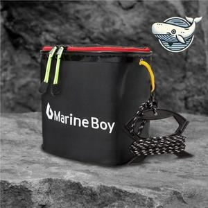 낚시 미끼통 장비 다용도 해루질용 소형 접이식 (3i8Mn)