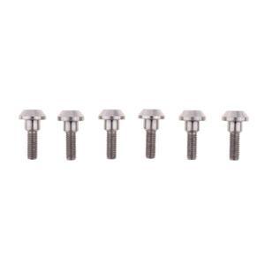 M6 x 20mm 티타늄 Ti 디스크 브레이크 로터 볼트 6 개 스즈키 GSXR 야마하용 고 전면 및 후면 u용 2 세트