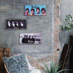 비틀즈 흑백 캐주얼 빈티지 철제 필수템 액자 인테리 (WFH57R7)