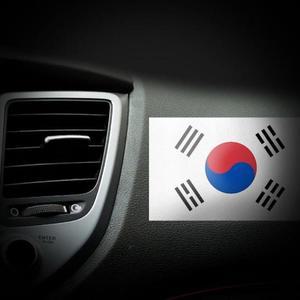 [ME9J0154_52C0]튜닝용품 태극기 스티커 2P