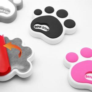 [ME92106Q_52C0]자동차 차문 도어 가드 발바닥 세트 4P