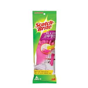 [MENP0759_52C5]주방 황토 숯 고리형 고무장갑