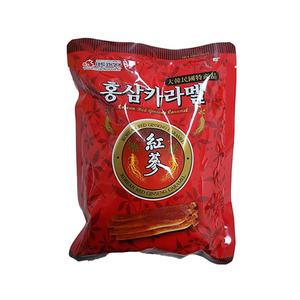 홍삼캔디 홍삼젤리 홍삼캬라멜 120g X 4봉지 인삼캔디 캔디