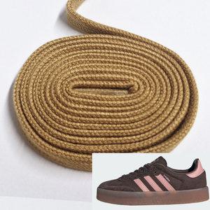 호환 아디다스 삼배 신발끈 브라운 다크브라운 [8mm튜브면평끈] 운동화끈 슈레이스 