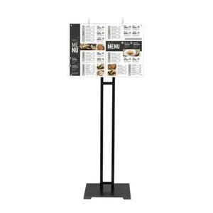 2기둥 메뉴판 스탠드 식당 안내판 거치대 카페 메뉴판