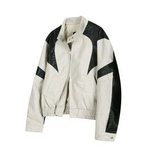 메온셀 EASY NO 레이서 자켓 - 그레이