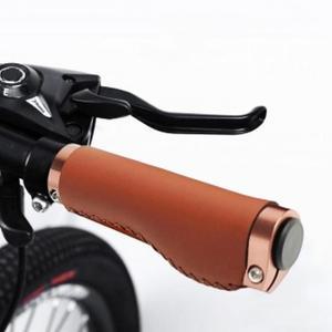 [MENL3O9O_53D1]자전거핸들 그립 브라운 자전거 손잡이