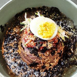 [40년맛집 동해막국수 2인분] 물막1팩+비막1팩