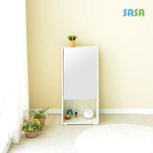 [SASA]사사가구 루니아 좌식거울 수납 화장대