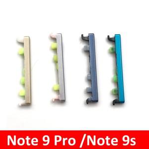 50 개/몫 Xiaomi Redmi Note 7 8 9 Pro 용 새 사이드 키 전원 및 볼륨 버튼 교체