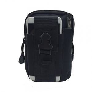 액션즈 등산 보조가방 힙색 캠핑 허리가방(블랙)