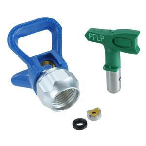 LP 세트 에어리스 팁 깍지 1-6 시리즈 저압 7 8 가드 타이탄 및 와그너 페인트 분무기 건 도구에 적합 2 개