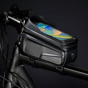 고정잘되는 휴대폰터치 자전거수납가방 방수 스마트폰터치 투명프레임케이스