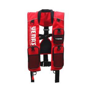 [MENKMP5R_53DF]프리미엄 자동팽창식 구명복 레드 3포켓