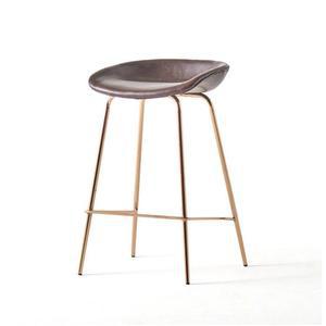 GC315 심플브라운 아일랜드식탁 홈바텐체어 빠텐높은의자