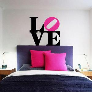 그래픽스티커유니 LOVE-타이포그래피(소형) WBWG033