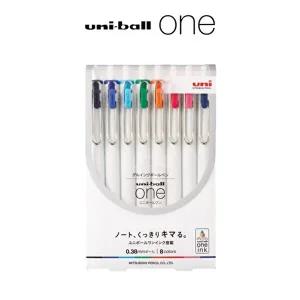 유니 8색 셋트 유니볼 원 UMN-S-38 8C 0.38mm (WFFKBT4)