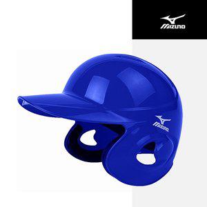 [미즈노] 유광 양귀 헬멧(188RB)블루 야구 경식용보호대