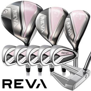 캘러웨이 레바 여성용 풀세트 9개 2025년(블랙/핑크). 클럽만 AS보증