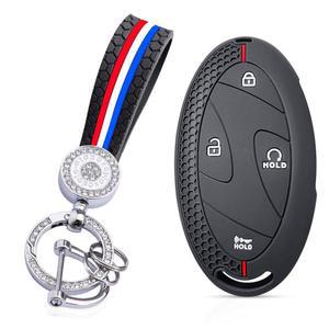 [누리정비]현대 코나 Ioniq 산타페 MX5 투손 2025 StubHub 실리콘 자동차 원격 키 케이스 캡 커버 쉘 Keych