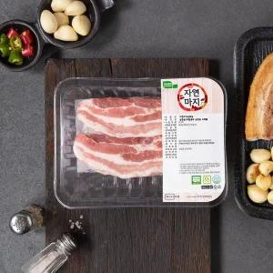 [무항생제 1등급 한돈]자연마지 무항생제 삼겹살 수육용 500g