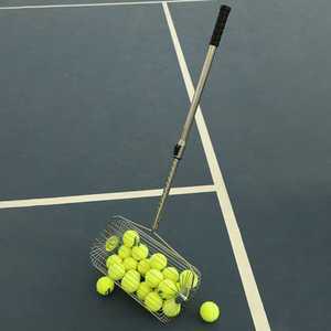 공줍는기계 테니스 줍기 수집기 스포츠 용품 바스켓 수거 기계 집게 볼카트