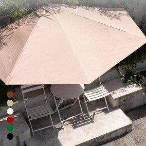 고품질 하프파라솔 3M 벽면 카페 테라스 베란다 파라솔 대형 옥상파라솔 파라솔그늘막 (WFHUW4B)