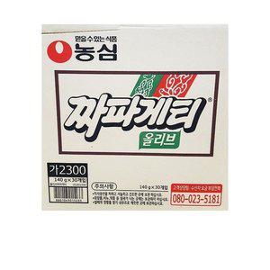 고품질 식자재 식재료 도매) 짜파게티면(농심 30봉) 1개 음식점용 가게용 온라인식자재 (WFHUCMT)