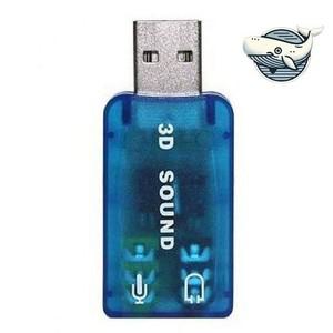 USB 오디오 인터페이스 다기능 입출력 사운드 입출력 사운드카드 컴퓨터용품