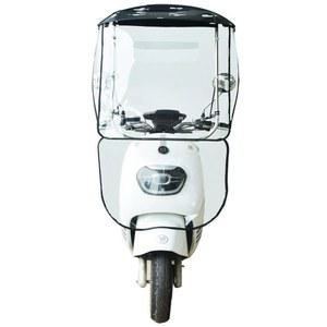 스쿠터 캐노피 전동차 자외선차단 전기 투명 복합가죽 남색 가리개 소형 차단