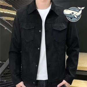 [오노마] ONM 봄 가을 스웨이드 자켓 스타일리쉬 숏 아우터