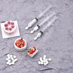 미니 DIY 파이핑 컵케이크 도구 노즐 투명 긁힘 플라스틱 튜브 방지 아이스