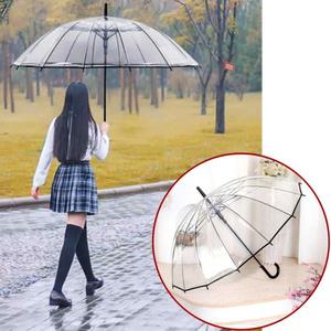 장우산 대형 자동 골프 비 튼튼한 방수 비닐 손잡이