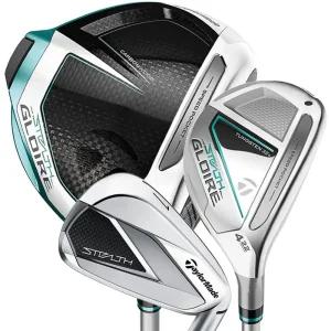 테일러메이드 골프 스텔스 글로리 여성용 풀세트 11개(11.5도 UT 8아이언 퍼터)