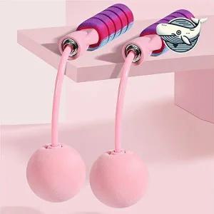 무선 줄넘기 홈트 운동기구 핑크 컬러 랜덤-WFGUISQ