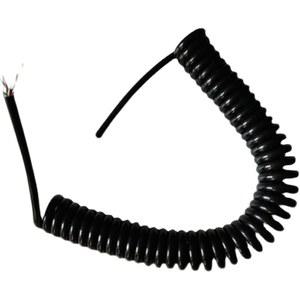 스프링 전선 케이블 코일 나선형 돼지꼬리 규격 꼬리 1m 1미터 단자 전원 벌리다 2C