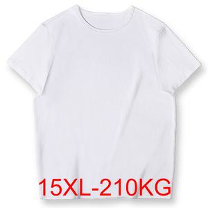 빅사이즈  여름 남성 오버 사이즈 티셔츠 바스트 186cm 15XL 14XL 13XL 12XL 11XL 10XL 무게 210kg 플러스