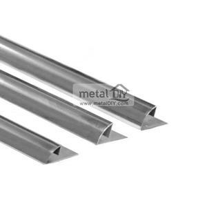 타일마감 재료분리대 스텐R형 반달2400mm 코너비드 인테리어몰딩