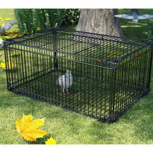 조류 포획틀 케이지 트랩 새 실외기 베란다 퇴치망