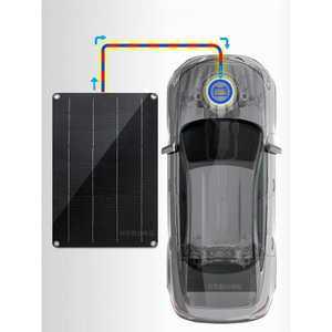 12v 태양열 충전기 자동차 야외 캠핑 휴대용 키트