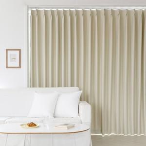 디망쉬 나비주름 형상기억 긴창 특대형 거실 암막커튼 2장