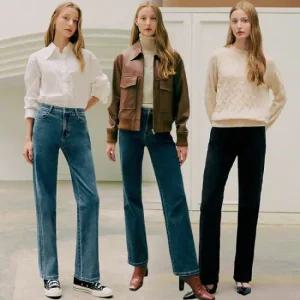 르오트 NEW 히트 스트레이트핏 데님팬츠