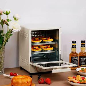 전기 미니오븐 2단 가정용 베이킹 그릴 15리터 투명창