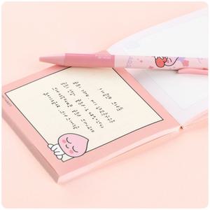 카카오프렌즈 떡메모지 사각 어피치 메모지 80매