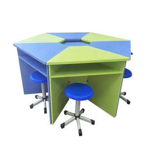 유치원 학교 책상 높이각도조절 어린이집 초등 주니어